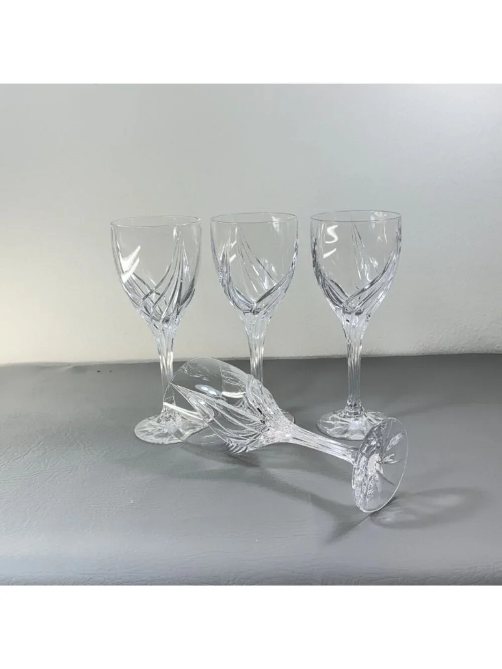 Lenox Debut Crystal Wine Glasses Set of 4 8.125